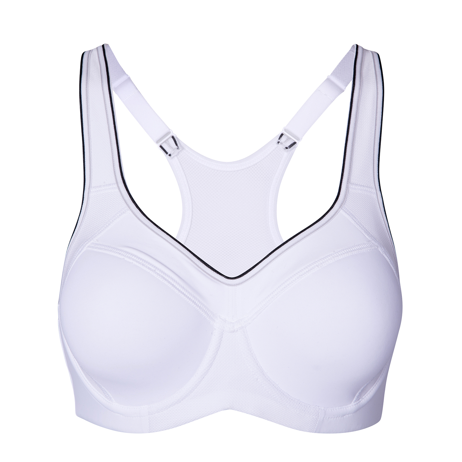 Syrokan Womens Sports Bra Full Support Racerback Lightly Padded 5686