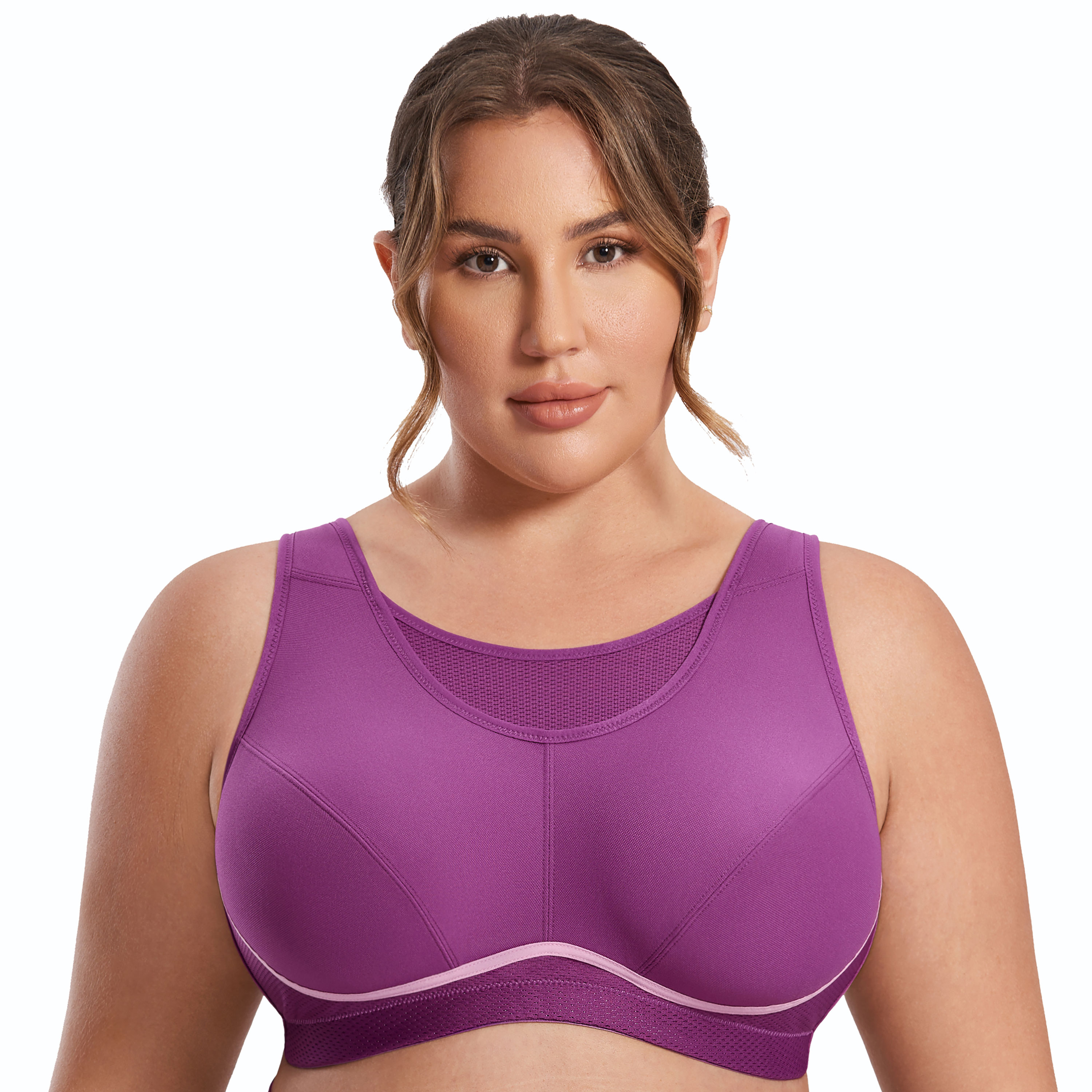 Bras for Women No Underwire High Support Full Coverage Bras