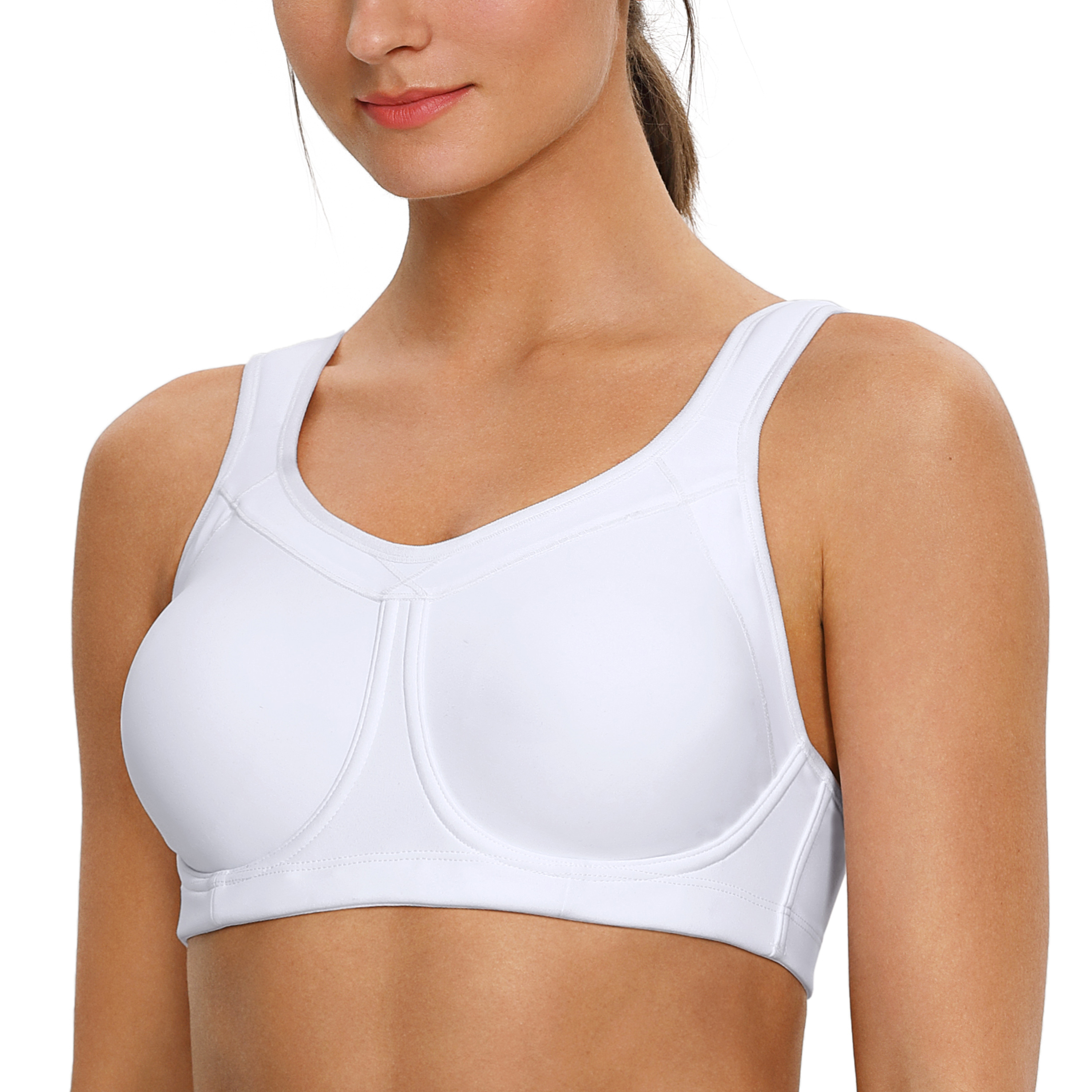 SYROKAN High Impact Sports Bras for Women Support India