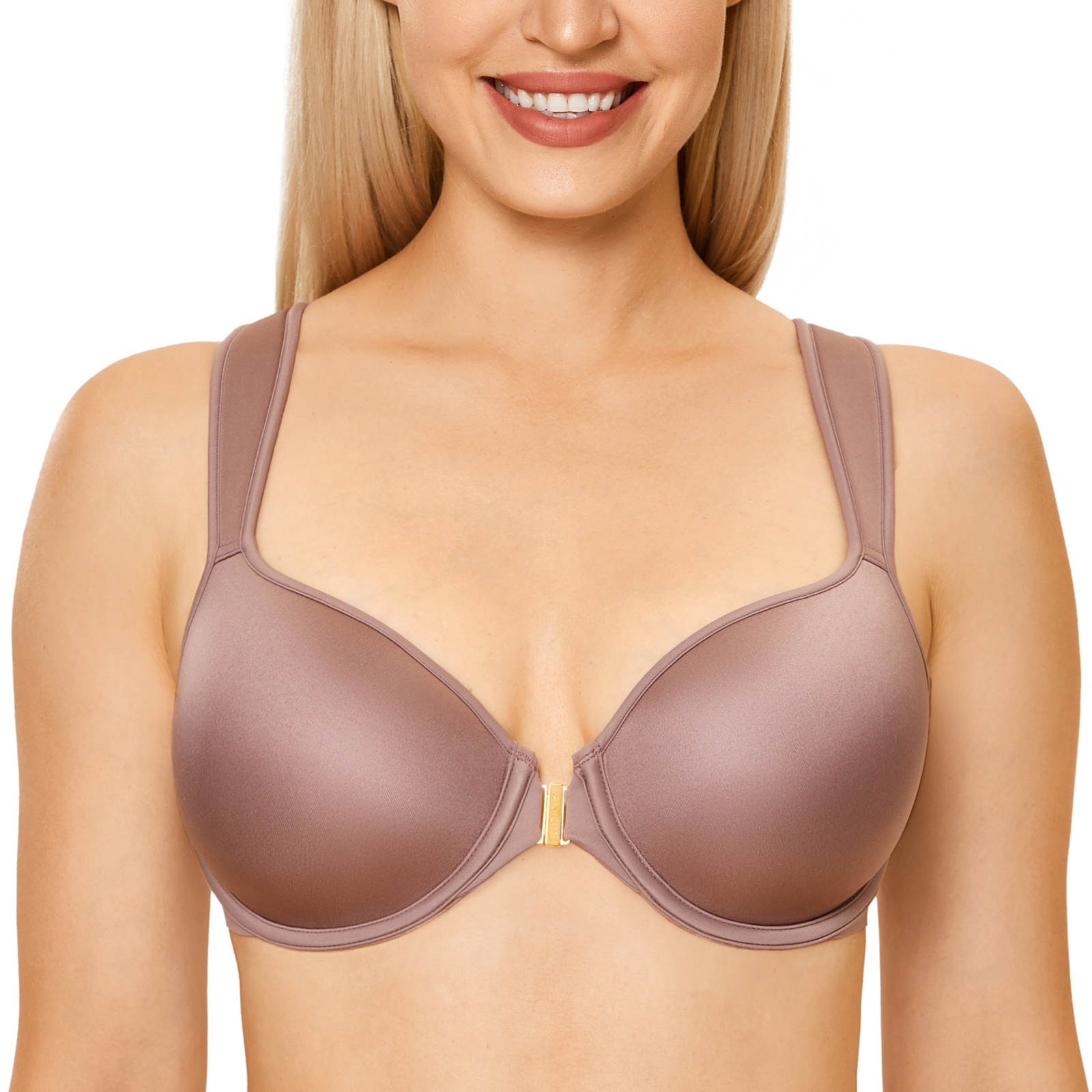 Bra for Seniors Front Closure Bra for Women Full Coverage Front Closure Support  Bras for Women no Underwire, Beige, XX-Large : : Clothing, Shoes &  Accessories