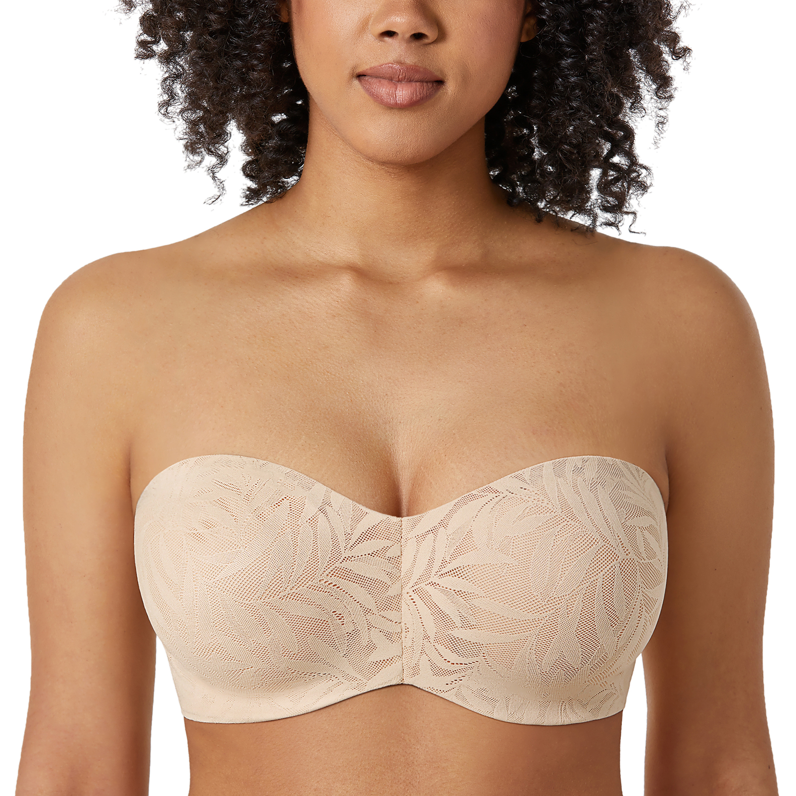  Womens Strapless Bra For Large Bust Unlined
