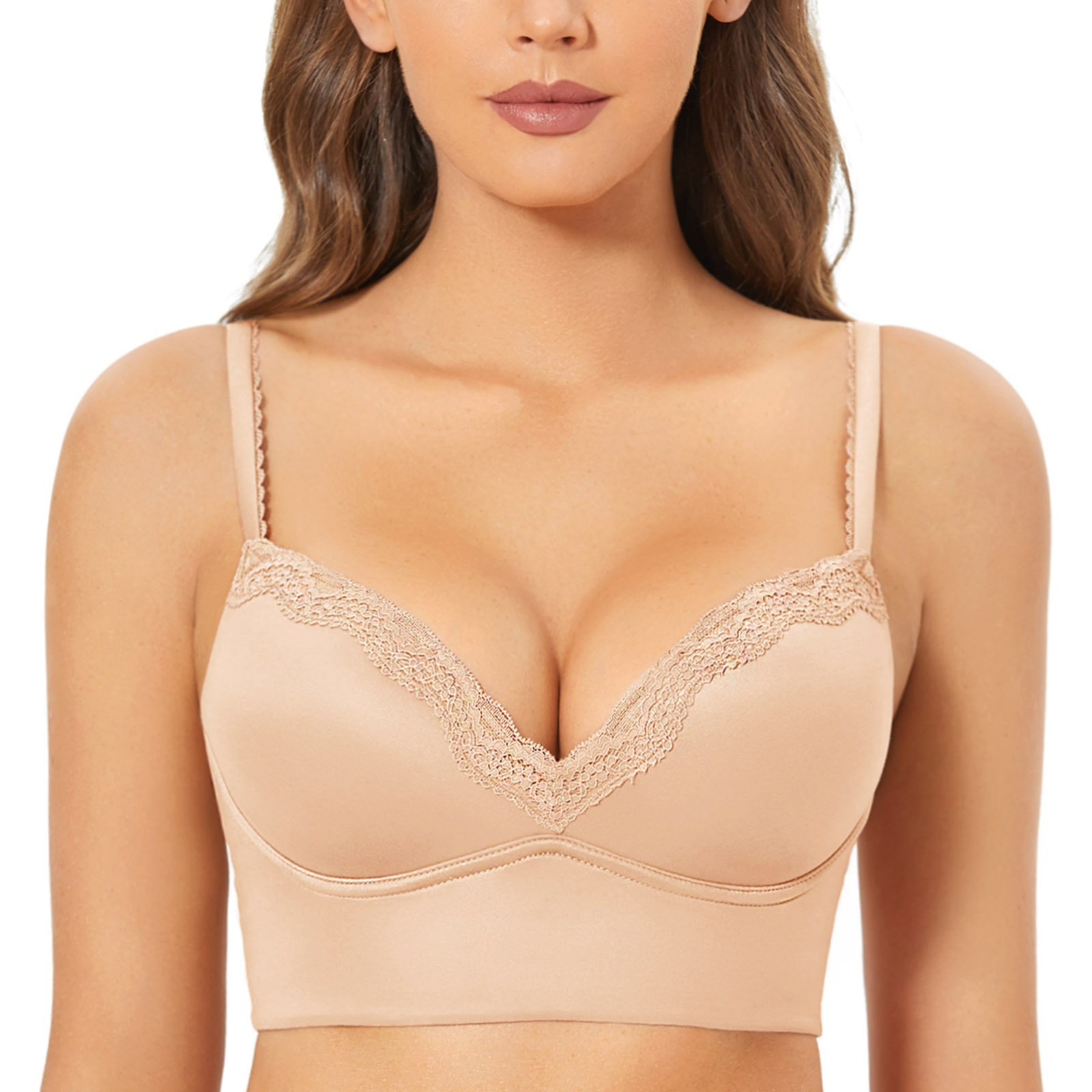 Buy DKNY Hot Pink Logo Wirefree Push Up Bra from the Next UK