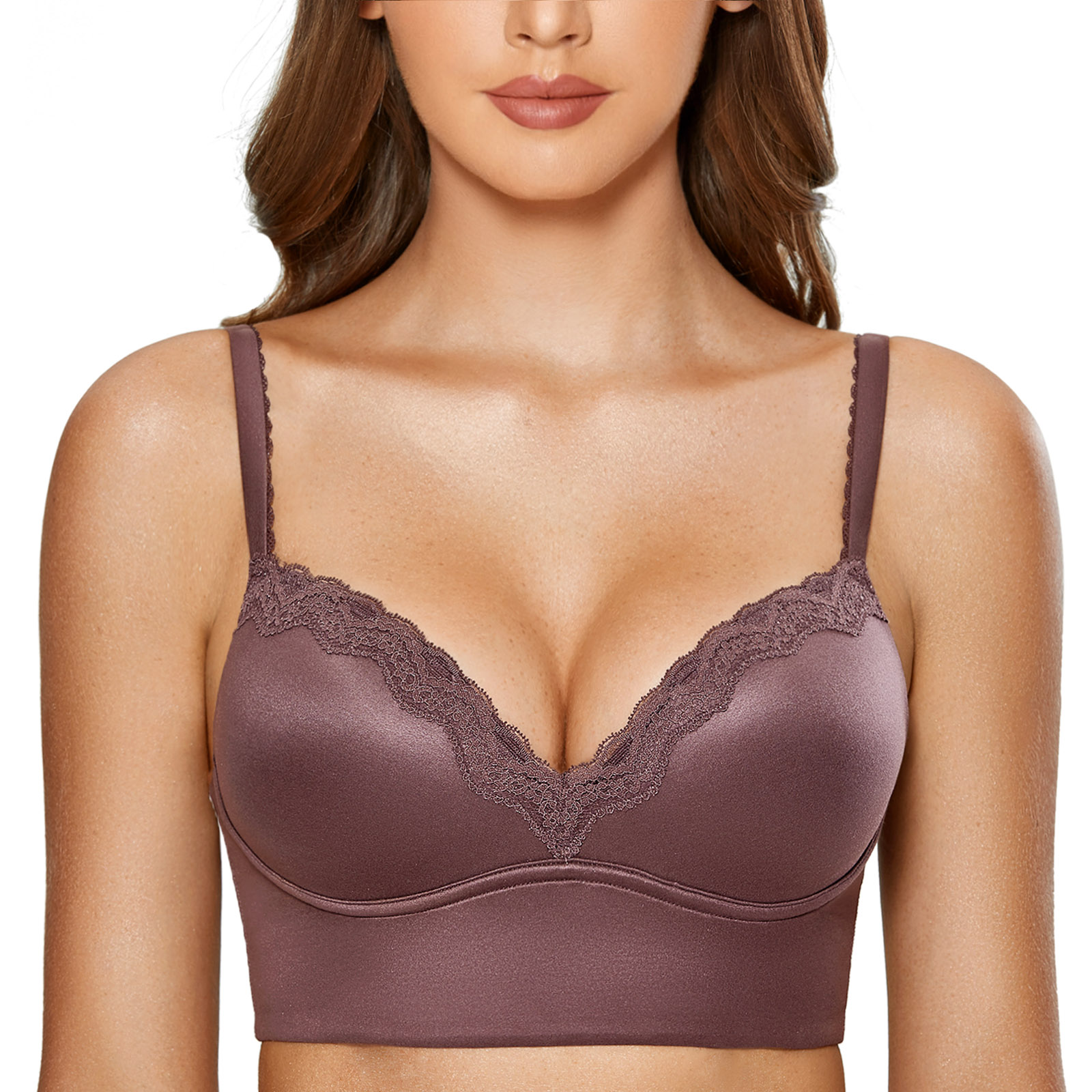 Trim Lace Double Padded Wireless Bra For Girl's – Save4u