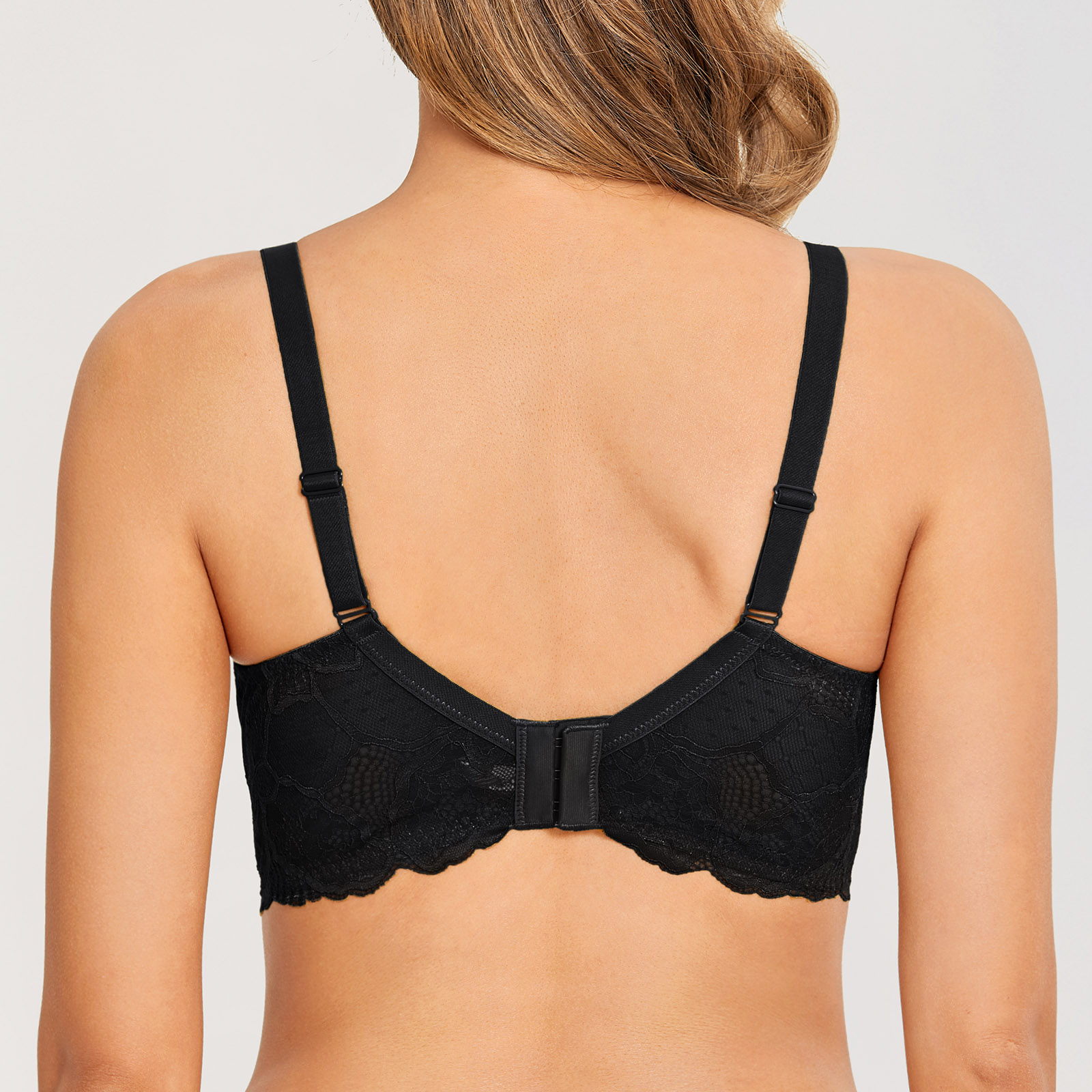 Dobreva Women S Minimizer Underwire Bra Lace Unlined Plus Size Full Coverage Ebay