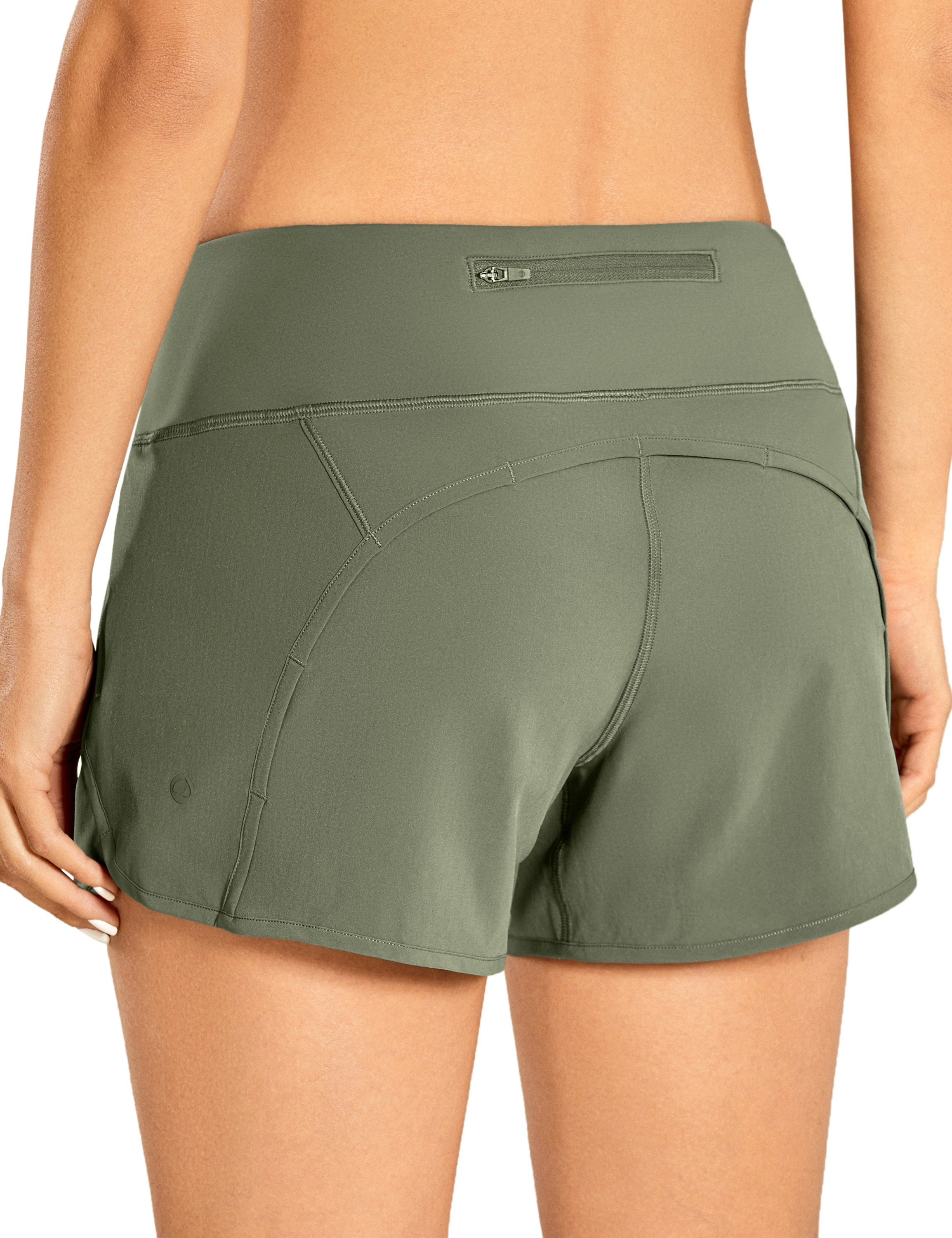 crz yoga running shorts