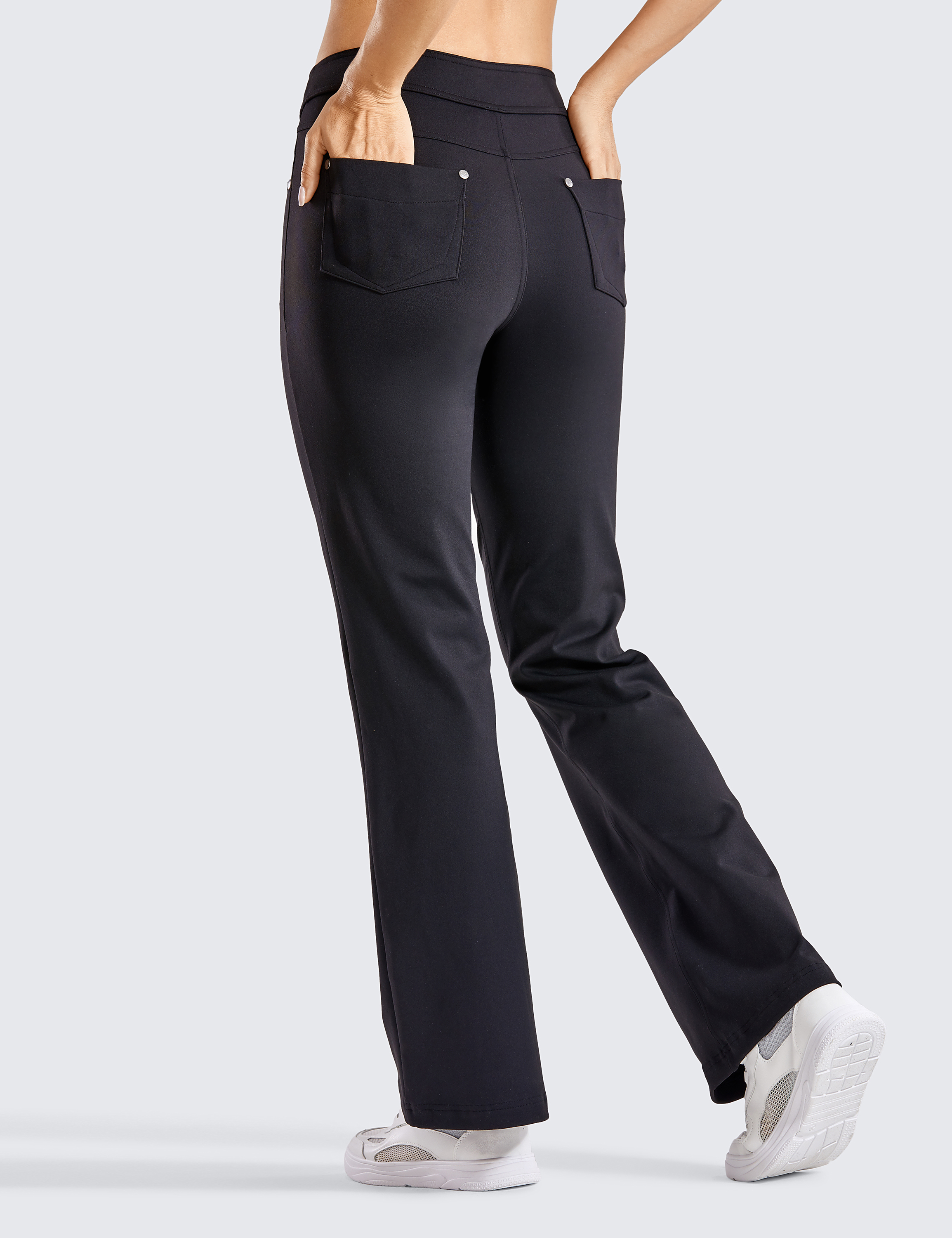 Yoga Pants,Petite/Regular/Tall Length, Yogamite Women Bootcut