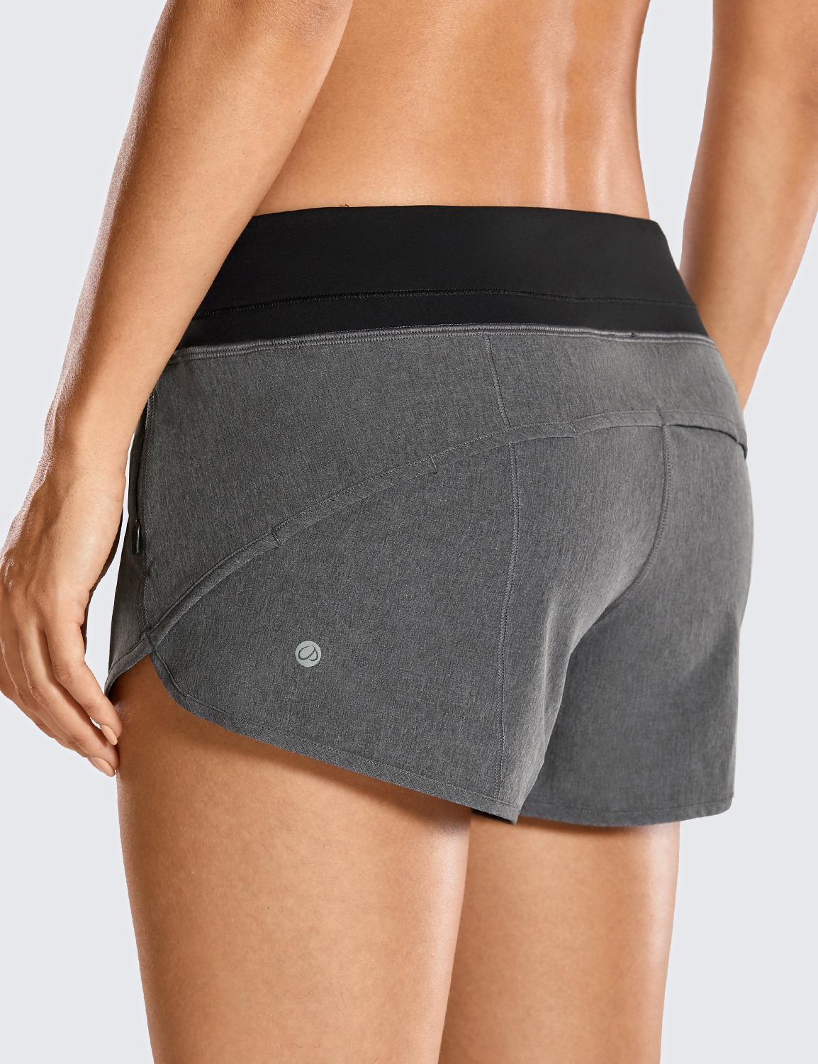 Nike Pro Shorts Xs Grey Booty Active Fitness Run Yoga Ebay