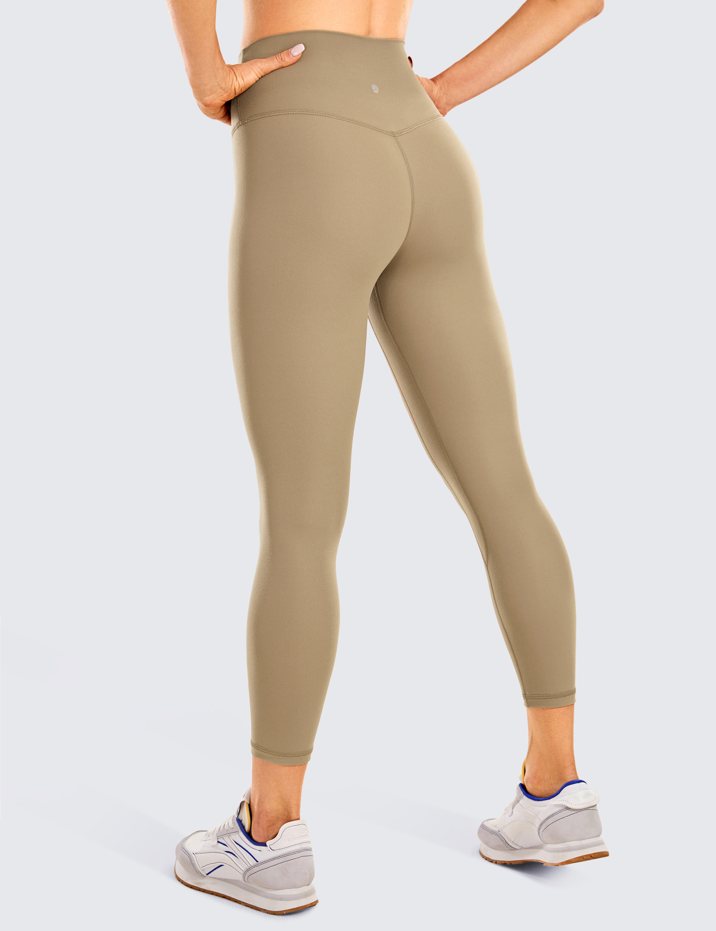 CRZ YOGA Women's Brushed Naked Feeling Workout Leggings 25 Inches - High  Waist Matte Soft Yoga Leggings with Pockets - AliExpress