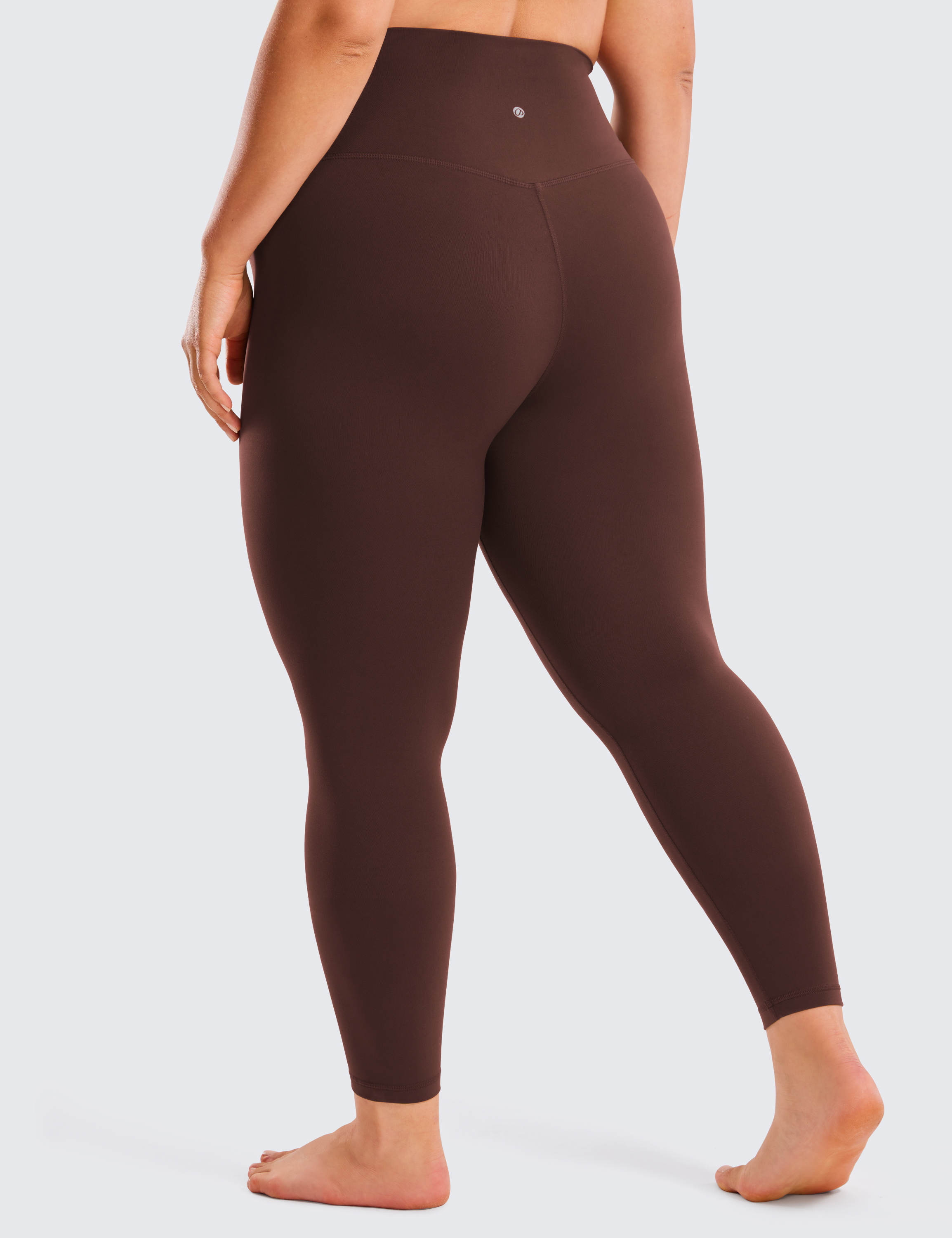 CRZ YOGA Women's Butterluxe Leggings 25 Inches High Waisted Soft Comfort  Yoga Pants Workout Leggings 