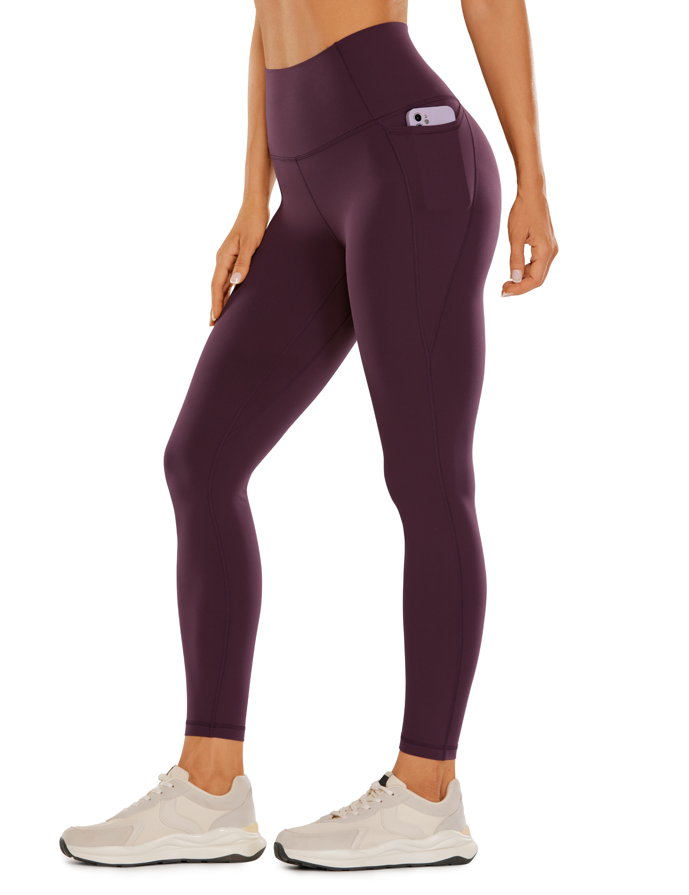  CRZ YOGA Womens Butterluxe Workout Leggings 25 Inches - High  Waisted Gym Yoga Pants
