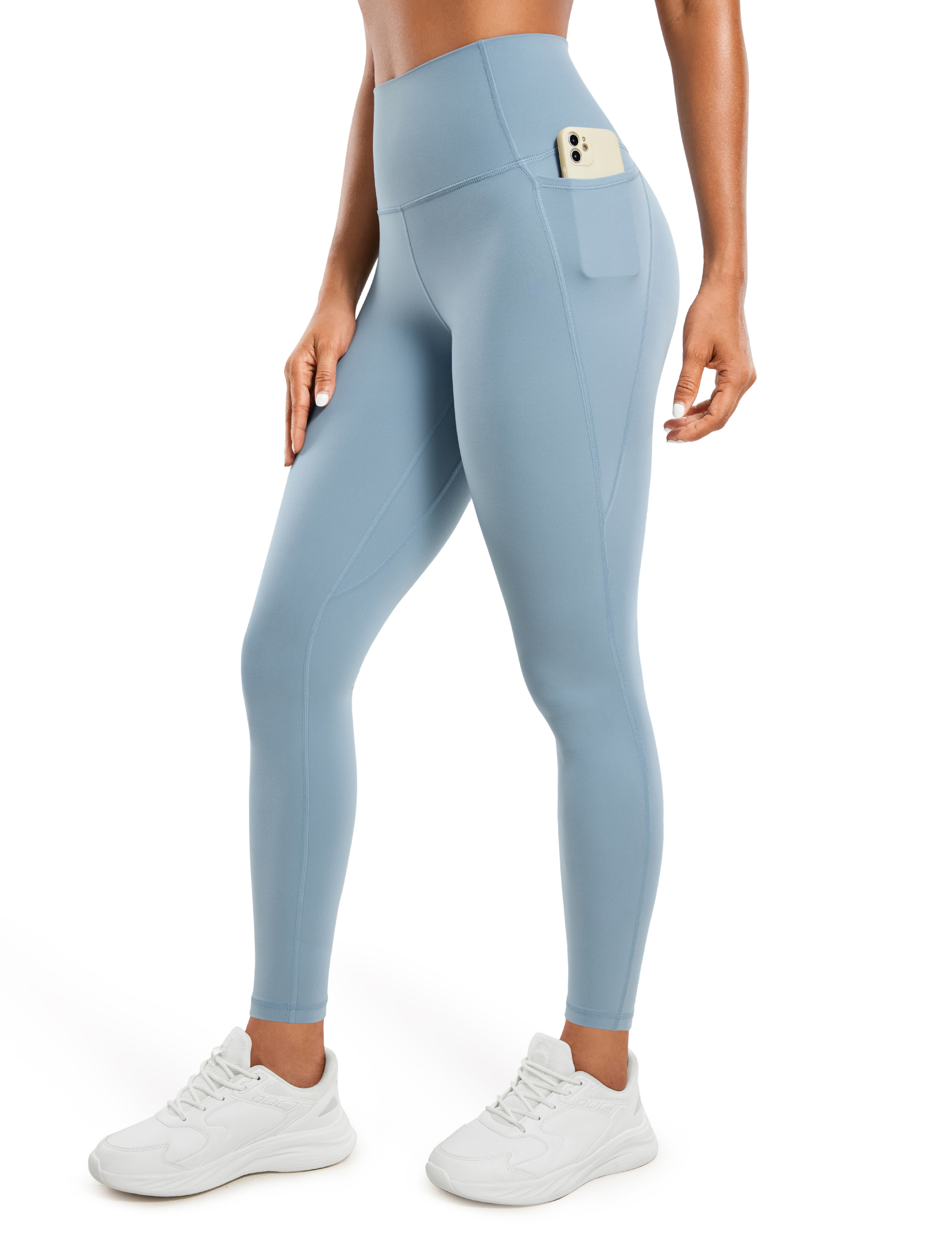 CRZ YOGA Womens Butterluxe Workout Leggings 28 inches High Waisted