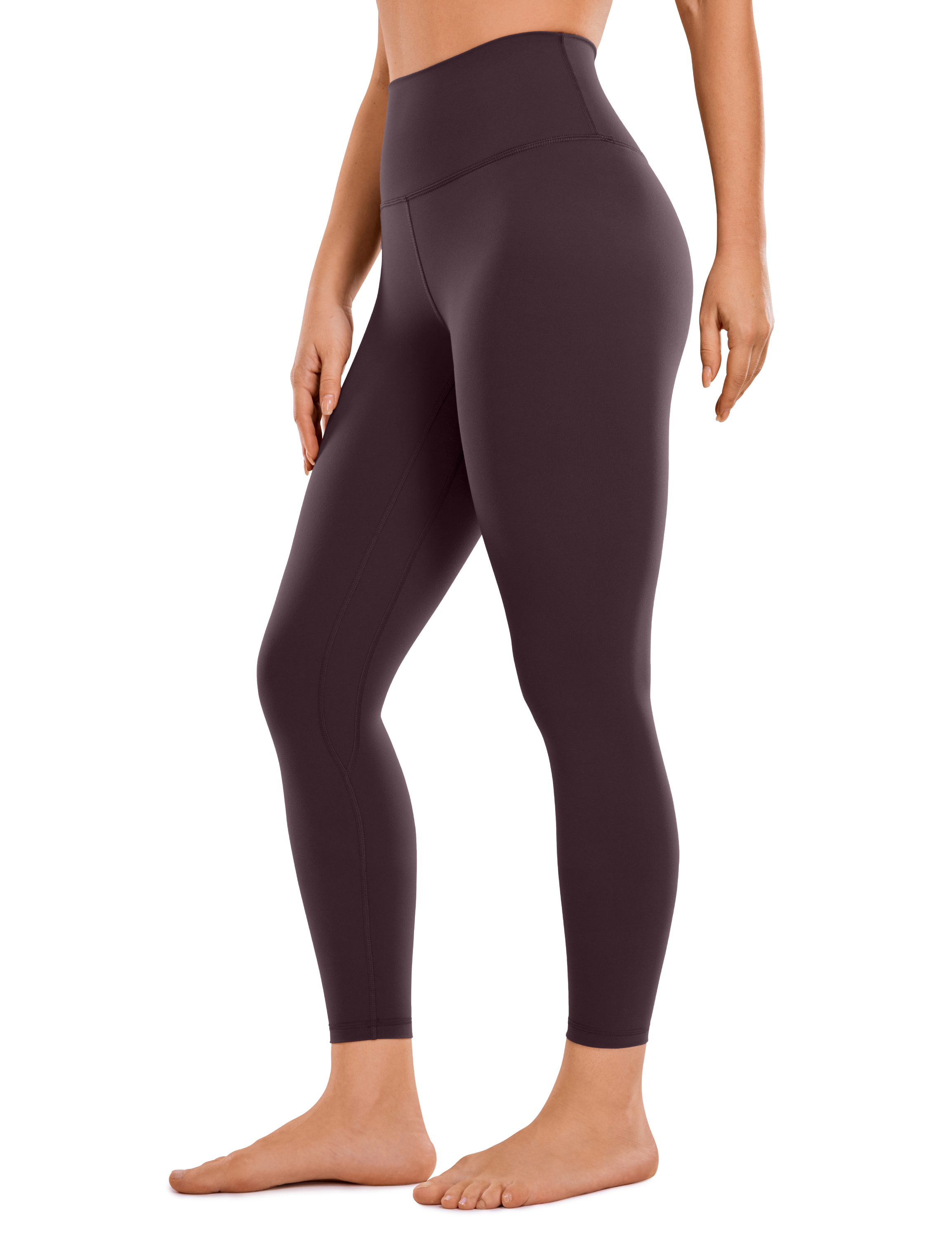 CRZ YOGA Brushed Naked Feeling Womens 25 Inches Workout Leggings High Waisted