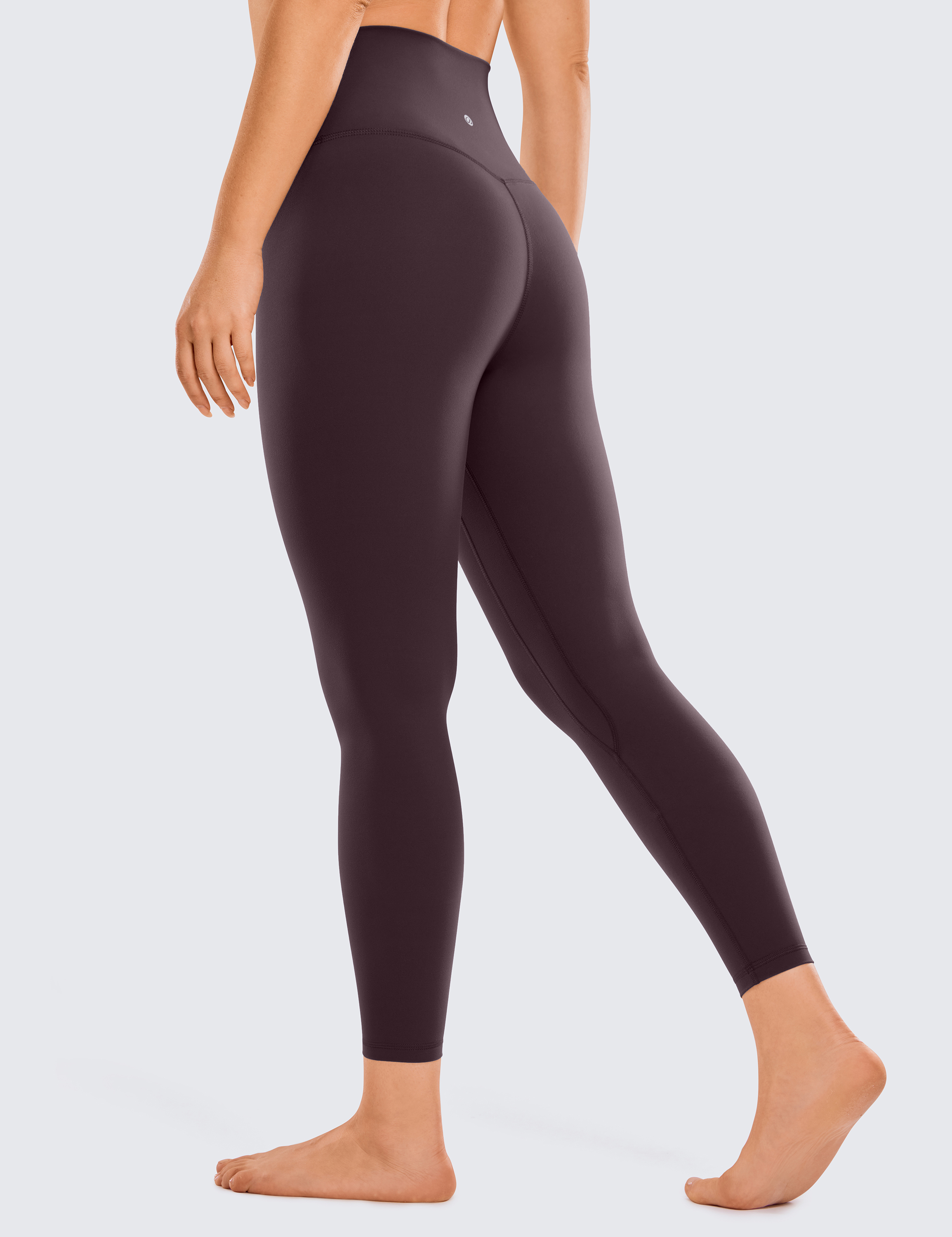 CRZ YOGA Brushed Naked Feeling Womens 25 Inches Workout Leggings High Waisted