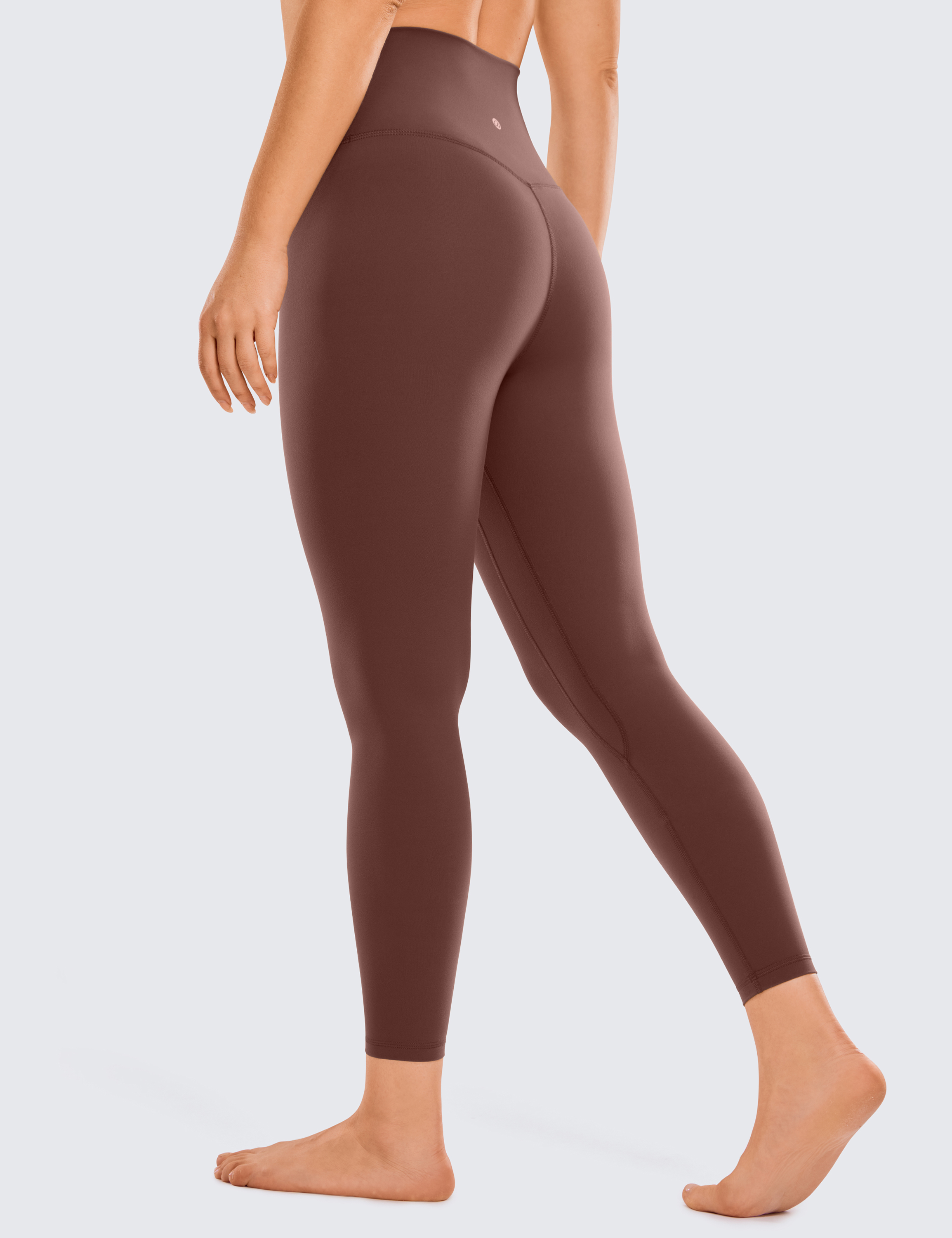 CRZ YOGA Brushed Naked Feeling Womens 25 Inches Workout Leggings High Waisted