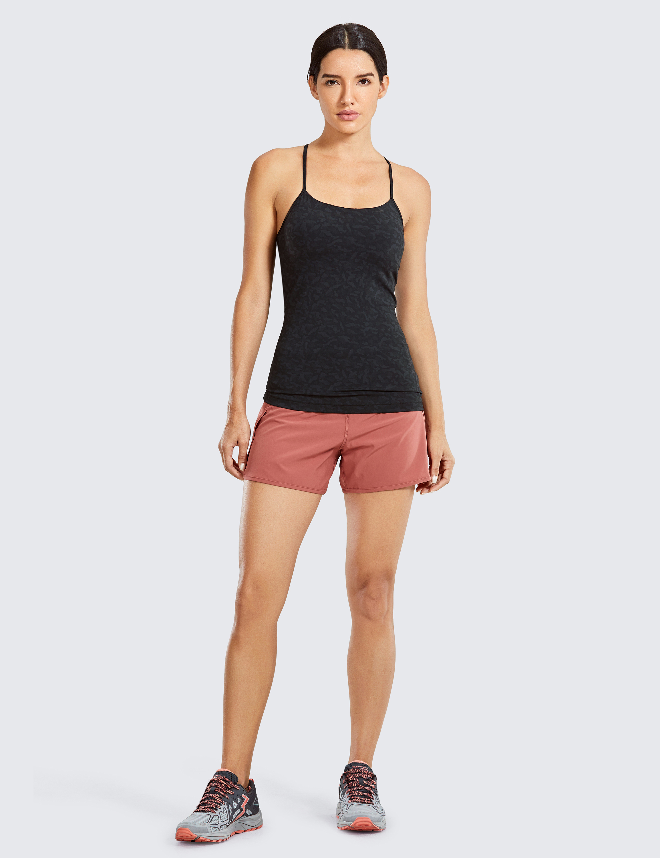 workout spaghetti strap tank top