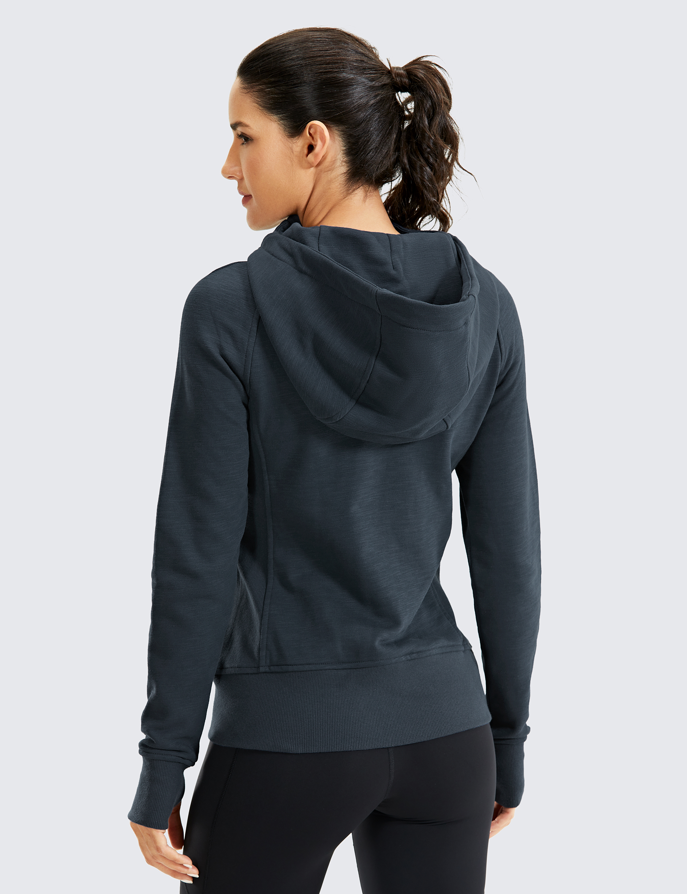 women's nike yoga essential jersey sweatshirt