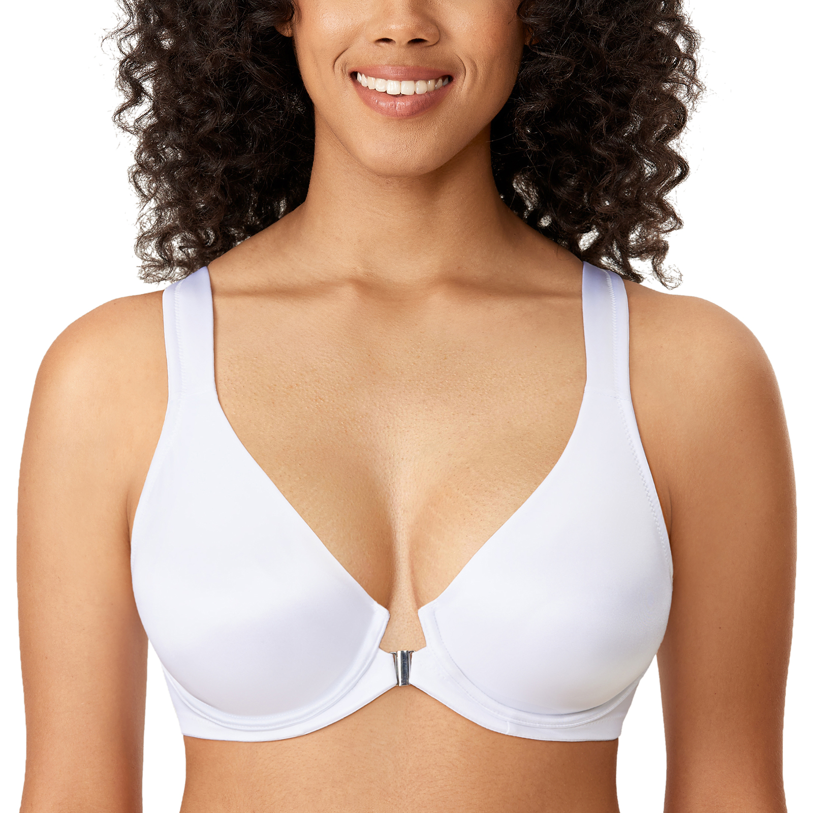 Delimira Women's Full Coverage Smooth Seamless Invisible Underwire