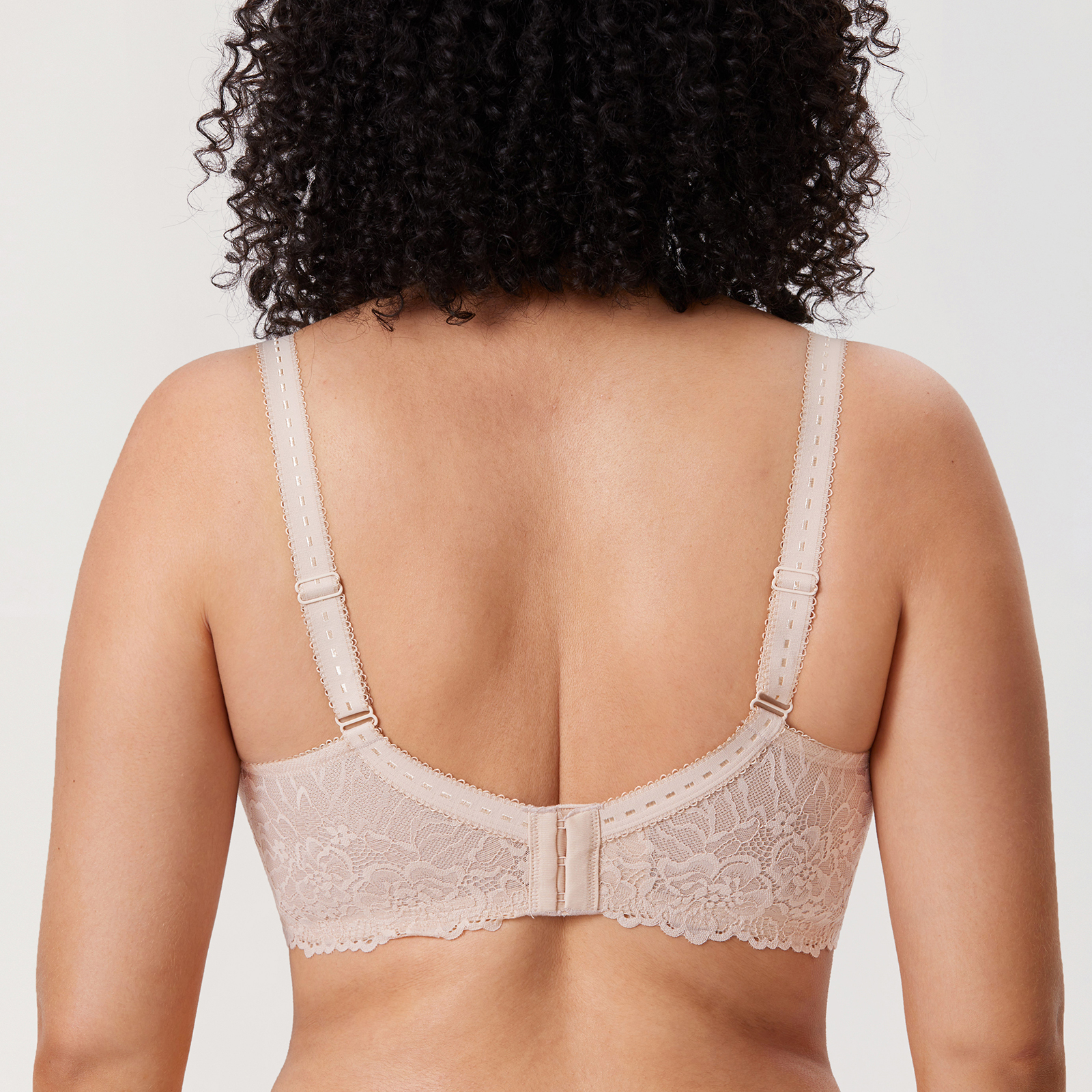 Delimira Women's Plus Size Seamless Bra Full Figure Underwire Unlined  Smooth Minimizer Bras C D DD E F, Breast Size B C D