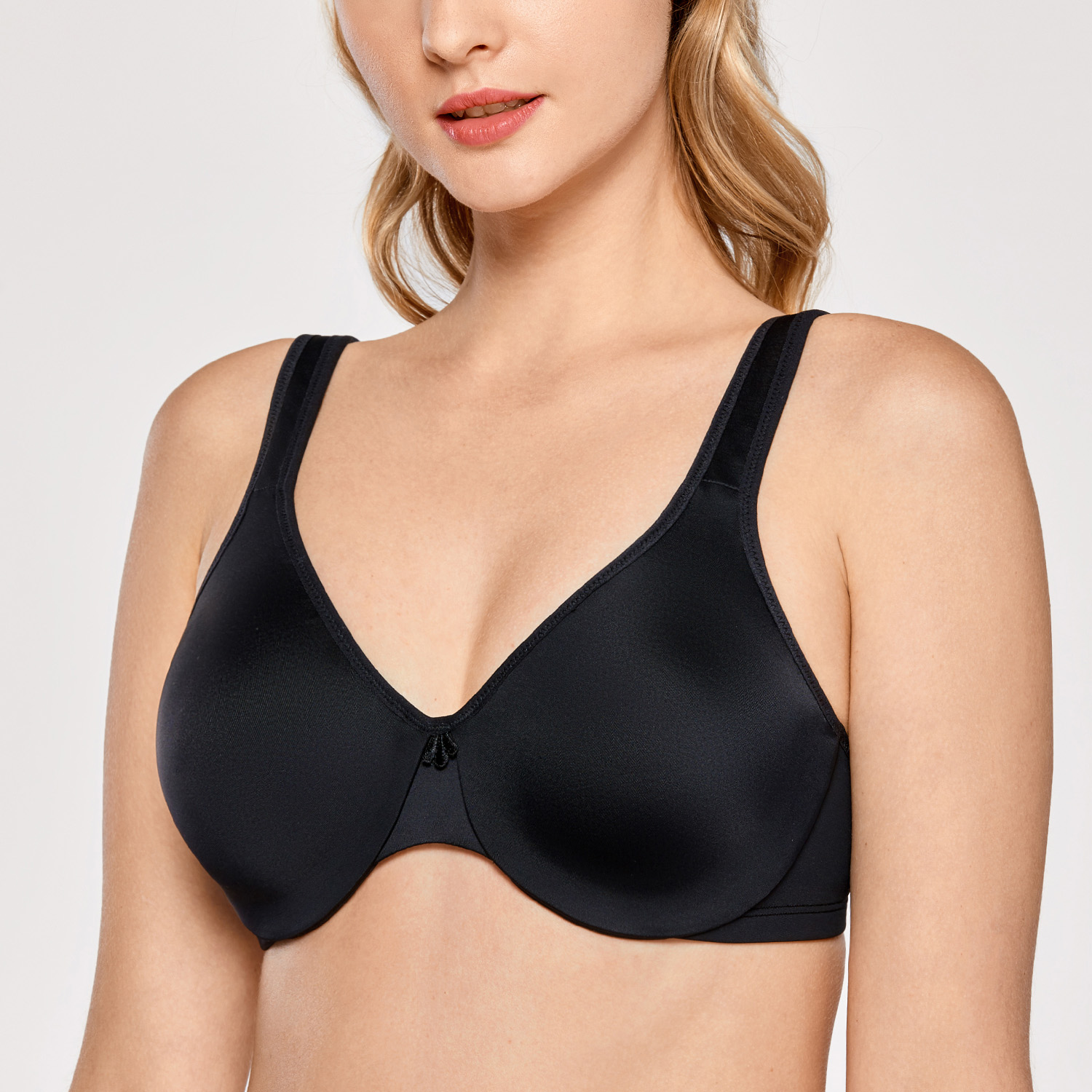 Smooth Wireless Minimizer Bra for Women, Seamless 360 Degree Support,  Smooth fit no Buldges