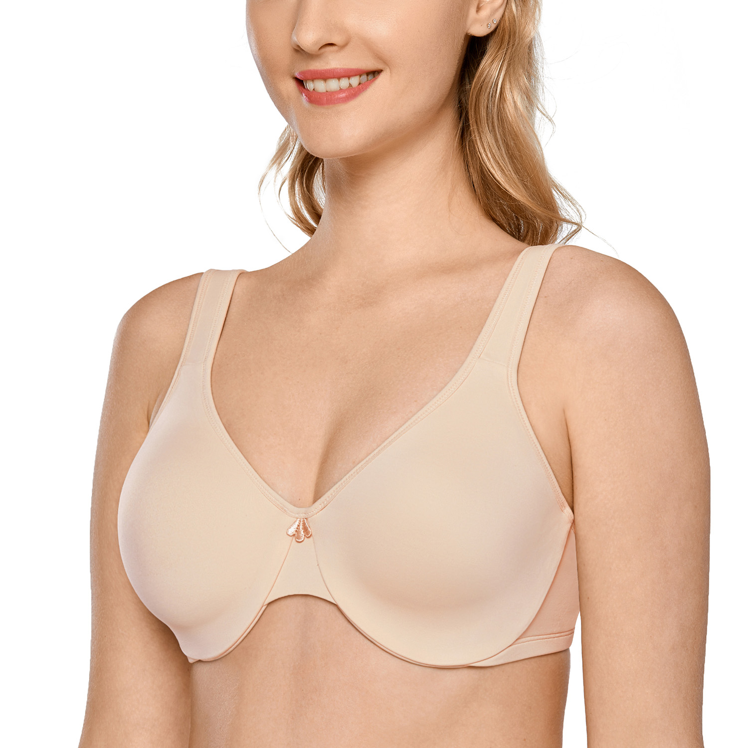Full Cup Bra Delimira Minimiser Full Coverage Underwired Lace Not