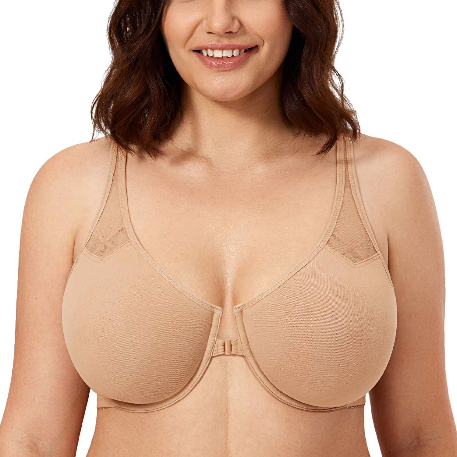 Buy DELIMIRA Women's Smooth Full Figure Large Busts Underwire