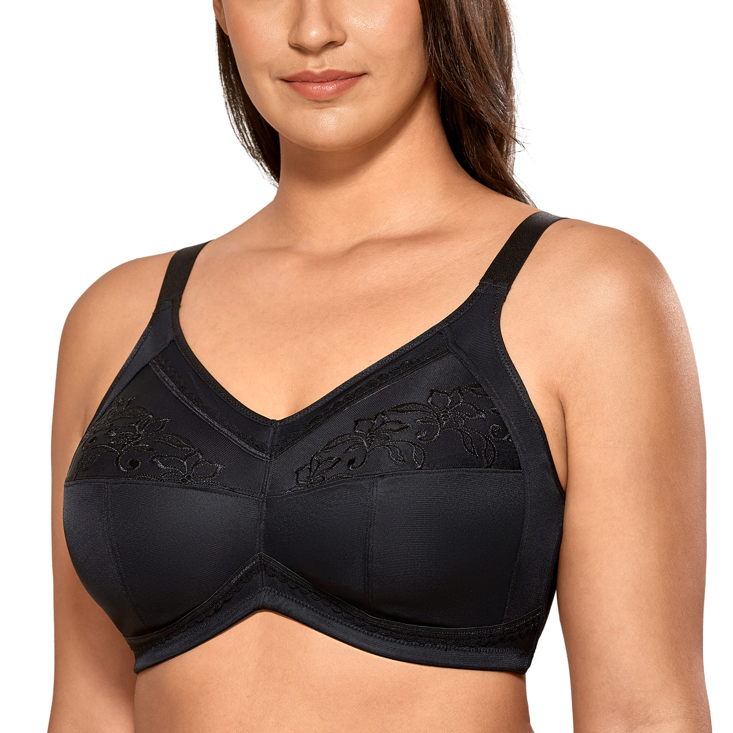 Mastectomy Bra Double Moulded, Pockets by Naturana 5801 - Lord Wholesale Co